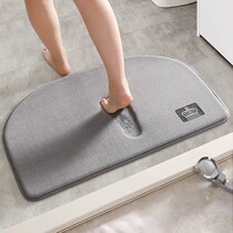 Toilet floor mat bathroom absorbent door mat entrance door quick-drying foot Mat toilet non-slip carpet toilet mat