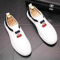 European station summer fashion board shoes Korean version of the new white shoes versatile casual shoes cover the foot of a pedal lazy shoes