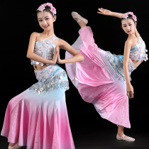 Dai dance costume new children Xishuangbanna Dai costume girl Peacock performance dress dress