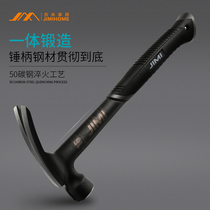 Jimmy home sheep horn hammer Large iron hammer hardware Household woodworking hardware tools Percussion hammer hammer hammer head