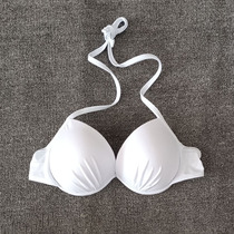 2022 New white bikini swimwear woman with a small chest gathering steel circle sexy than a ginny swimsuit