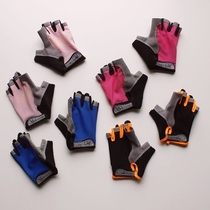 Sports gloves female gym professional training equipment running sports bicycle anti-skid anti-cocoon wear wear half finger gloves