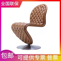 Nordic Modern Minimalist Home Office Chair Hotel Clubhouse Commercial Space Talks Chair Stainless Steel Art Designer