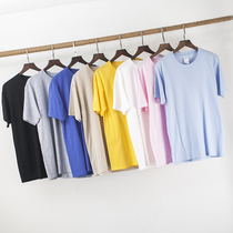Men and women loose large size dance clothing basic practice cotton short sleeve modern dance practice clothing National jazz dance ballet