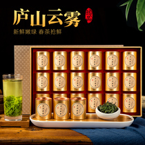 Green Tea 2021 New Tea Lushan Yunwu Tea Jiangxi Special Spring Tea Alpine Gift Box Small Canned Tea Before Rain