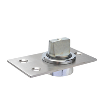 Bodun stainless steel ground shaft Top shaft sheet with frame door ground shaft top shaft Wooden door shaft 360 degree rotating ground shaft