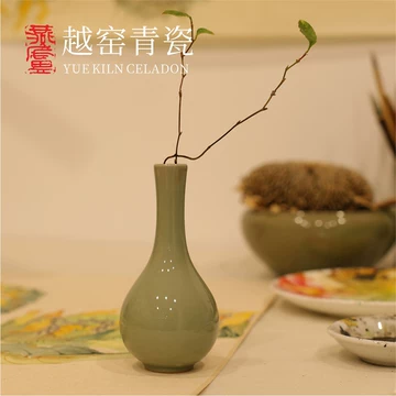 越窑秘色瓷花瓶-越窑秘色瓷花瓶促销价格、越窑秘色瓷花瓶品牌- 淘宝