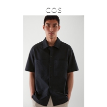 COS Mens Casual Shirt Blue 2021 summer new product 0986393003
