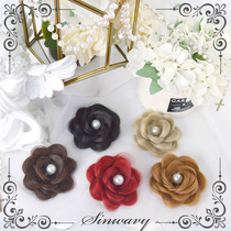 Swanjia-can clip flower wig for convenient weaving shape Lolita flower bud ball ball small hair bag pan head accessories
