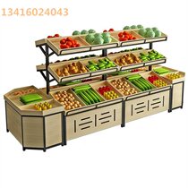 Fruit shop shelf fruit shelf vegetable rack green vegetable display rack fruit and vegetable rack supermarket fruit and vegetable shelf