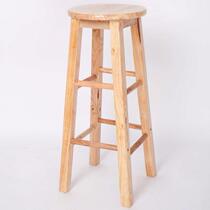 Manufacturer direct solid wood bar bench Bar bench Bench Solid Wood Bar Stool Bar Chair Milk Tea Shop High Footstool Oak Bench