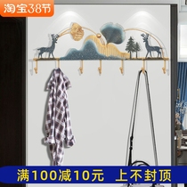 Brief hanging clothes hook door rear Xuanguan containing wall hanging rack Chinese style personality rack creativity light extravagant and artistic hook