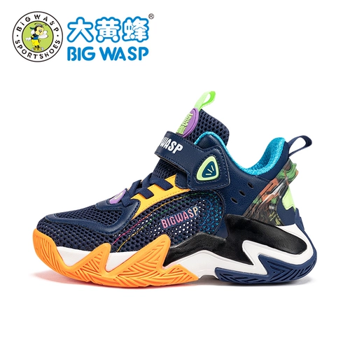 Бамблби, баскетбольная форма, нескользящая летняя дышащая спортивная обувь для мальчиков, подходит для подростков
