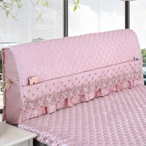 All-inclusive bedroom fabric cover bed cotton protective cover bedroom cloth dustproof bed headscarf bed bed backrest sheath