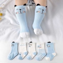  Xiaobao summer socks Baby summer thin new baby spring and autumn stockings Baby products Anti-mosquito socks Baby