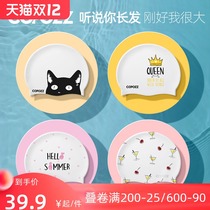 COPOZZ swimming cap womens long hair waterproof not head ear protection large head circumference silicone cute adult swimming cap men and women