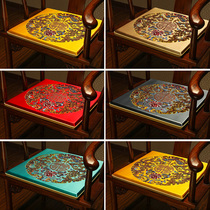 Chinese Red Wood Sofa Chair Cushion Ring Chair Seat Cushion Taifa Chair Dining Chair New Chinese Solid Wood Official Hat Chair Tea Table And Chairs