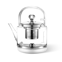Small carrying pot 9906 glass kettle glass cover Stainless steel tea leak special accessories