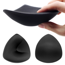  Thickened gathered chest-wrapped thin underwear bra sports bikini bra cover lining pad sponge chest pad female