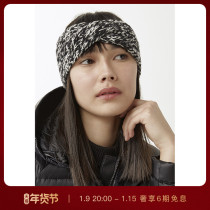 CANADA GOOSE cashmere wide-sided cross hair band 5436L
