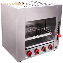 Wall-mounted commercial lifting surface stove Western-style bread pizza electric oven Stainless steel grilled fish electric barbecue stove