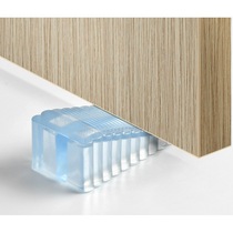 Balcony windproof retainer anti-collision plug stopper safety plastic silicone roof house household wedge