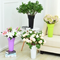 Nordic Wind Home Wake Flowers Bucket Flowers flowers Flowers Buckets of Bucket Accessories Iron Barrel Creative water Iron Bucket Large Vase Iron Basin