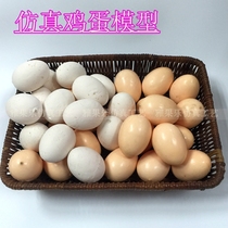 Simulation Fake Egg Model Simulation Egg Toys Home Soft Decoration Tutoring Props Fake Eggs