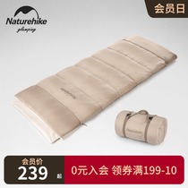 Duoker Naturehike outdoor camping equipment adult sleeping bag cotton sleeping bag cotton sleeping bag adult winter down thickening