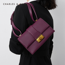 CHARLESKEITH womens bag CK2-80781293 ladies small square bag shoulder bag shoulder bag Montaigne bag
