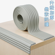 Anti-crash patch fridge cabinet door rear anti-stumbling silicone home wall stickup table corner furniture protection door handle crashworthy cushion