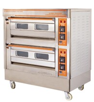 (Kitchen sink)Henglian QL-4A double-layer four-plate gas oven Commercial oven Bread cake oven