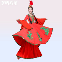 New Weiwu Childrens clothing National style opening dance dress Xinjiang dance suit performance suit female adult
