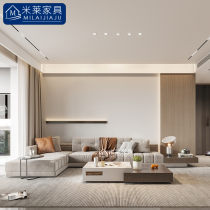 Italian Minimalist Piano Key Corner Noble Princess Profiled Sofa Modern Minima Large Flat Layer Cream Wind Designer Furniture