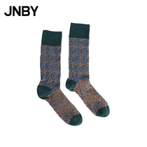 JNBY Jiangnan cloth 21 autumn new socks fashion long tube printing 7L8N20990