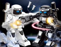 Somatosensory remote control battle robot toy toy fighting competitive match smart double Boxing childrens iron armor