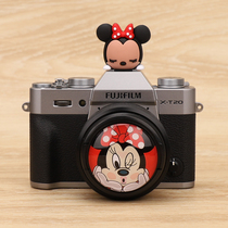 Mickey Mouse set SLR camera cute cartoon lens cover hot shoe cover for Canon Nikon Fuji etc.
