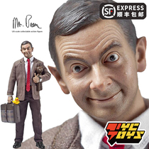(TYCTOYS) spot ZCWO Mr. Bean MR.BEAN can move the puppet 1 6 soldier comedian