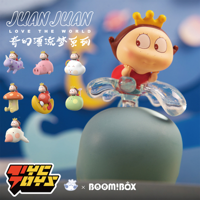 taobao agent 【Tyctoys】Spot BOOM! Box roll fantasy drifting dream cute blind box hand tide play doll