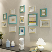 Retro photo wall plus wash photo frame hanging wall living room bedroom background wall decoration photo wall 13 frame combo frame