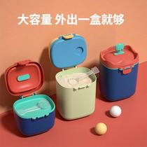 New Portable Large Capacity Baby Milk Powder Box Baby Rice Flour Seal Storage Tank Snacks Storage Box Wholesale