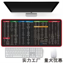 Large Number Thickening Close Lock Electric Race Games Keyboard Table Mat mouse Mouse Mouse Wholesale Internet café