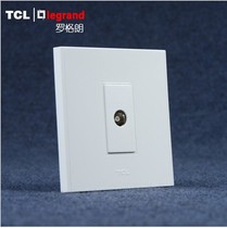 TCL Legrand switch socket pure flat panel A6 series one TV socket clearance