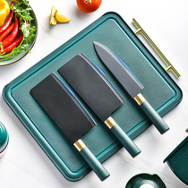 Light luxury stainless steel household kitchen knife kitchen knife set fruit knife slicing knife meat cutter chef chopping bone knife