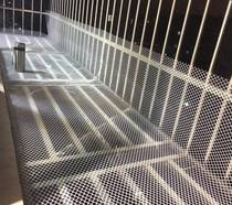 Plastic balcony protective net fence net anti-theft window pad safety net guardrail net anti-cat drop grid seal window net
