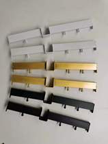 Clothing display rack accessories card 2 5cm square tube double-sided positive adhesive hook bar gua zhu before After Three II