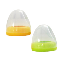 Suitable for wide mouth bottle cap wide diameter screw cap transparent dust cover nipple screw cover