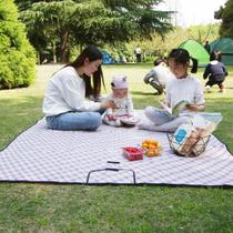 Double-sided moisture-proof mat picnic cloth garden outing waterproof large folding mat light baby mat climbing mat carpet meal