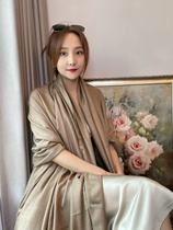 Indian Kashmir handmade pashmina scarf shawl (Live Photo)