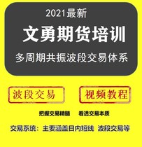 Wenyong multi-cycle resonance trading system Futures training video comes with a resonance grading early warning group experience